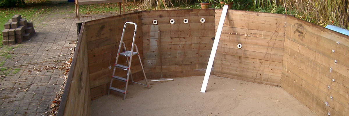 Schwimmbadrevonierung von Holzpools